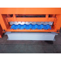 new design 830 glazed tile roofing sheet roll forming machine